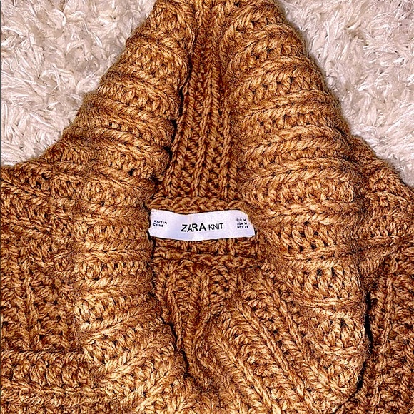 Zara Turtleneck Knit Sweater M - Picture 15 of 15